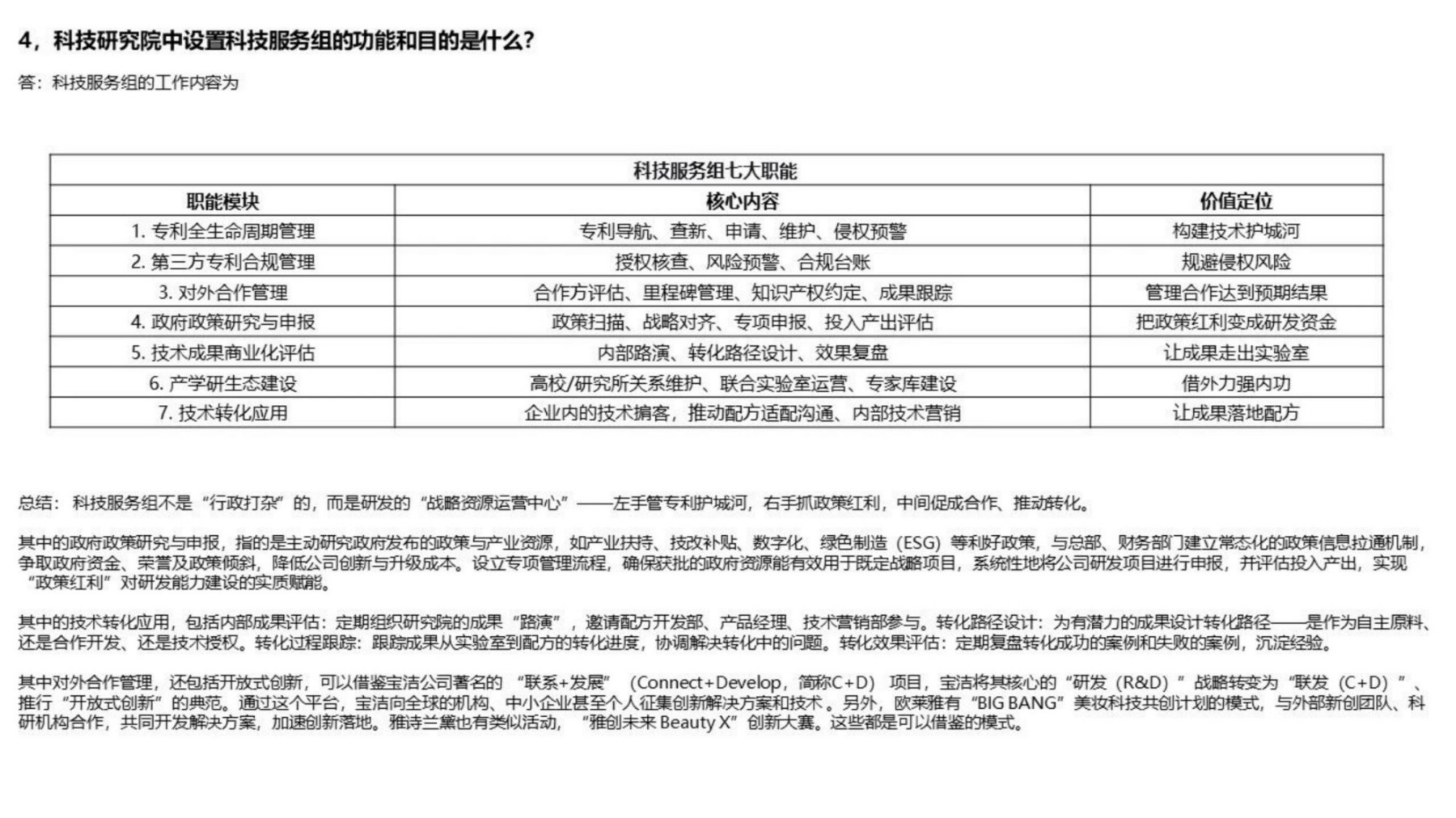 百雀羚将丽刚：对化妆品企业研发架构的新思考及研发KPI实施关键点