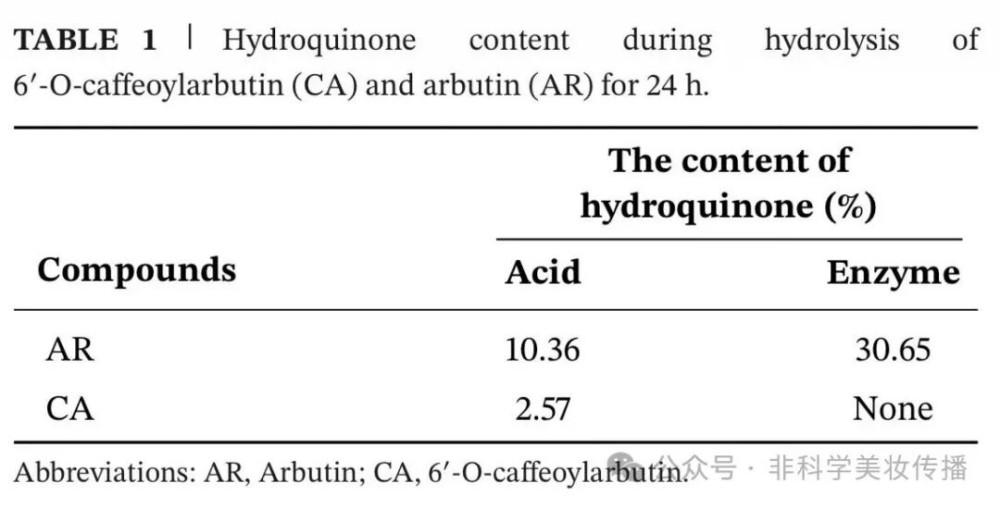 6'-O - 咖啡酰熊果苷：贝泰妮新美白成分 CA 机制全解析