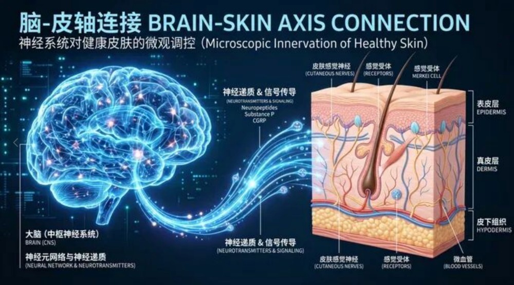 科学解读：压力如何通过神经机制毁掉你的皮肤