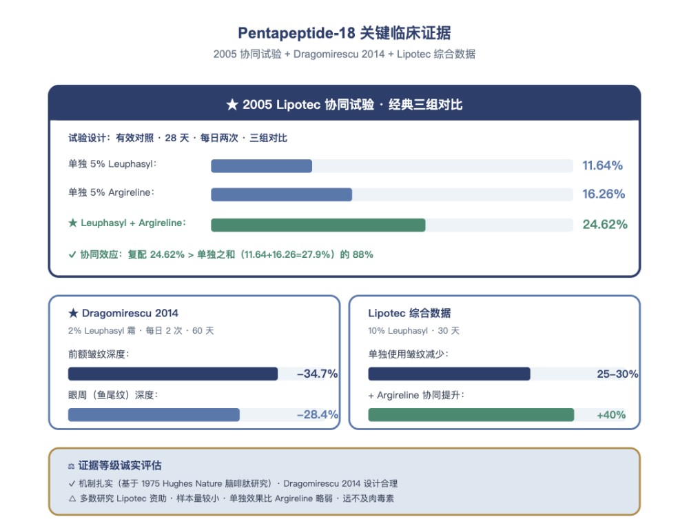 五肽 - 18 到底是什么？一篇看懂类肉毒素肽的抗皱原理