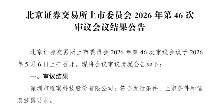 美妆多肽原料第一股！维琪科技成功过会登陆北交所