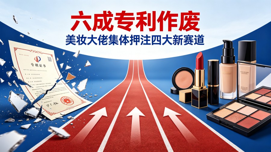 六成专利作废！美妆大佬集体押注四大新赛道