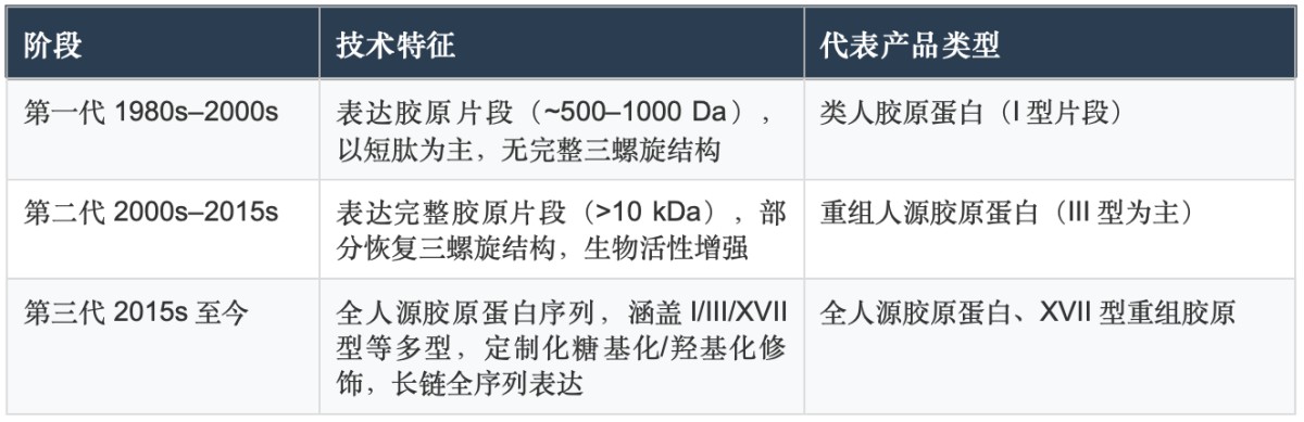 什么是重组胶原蛋白