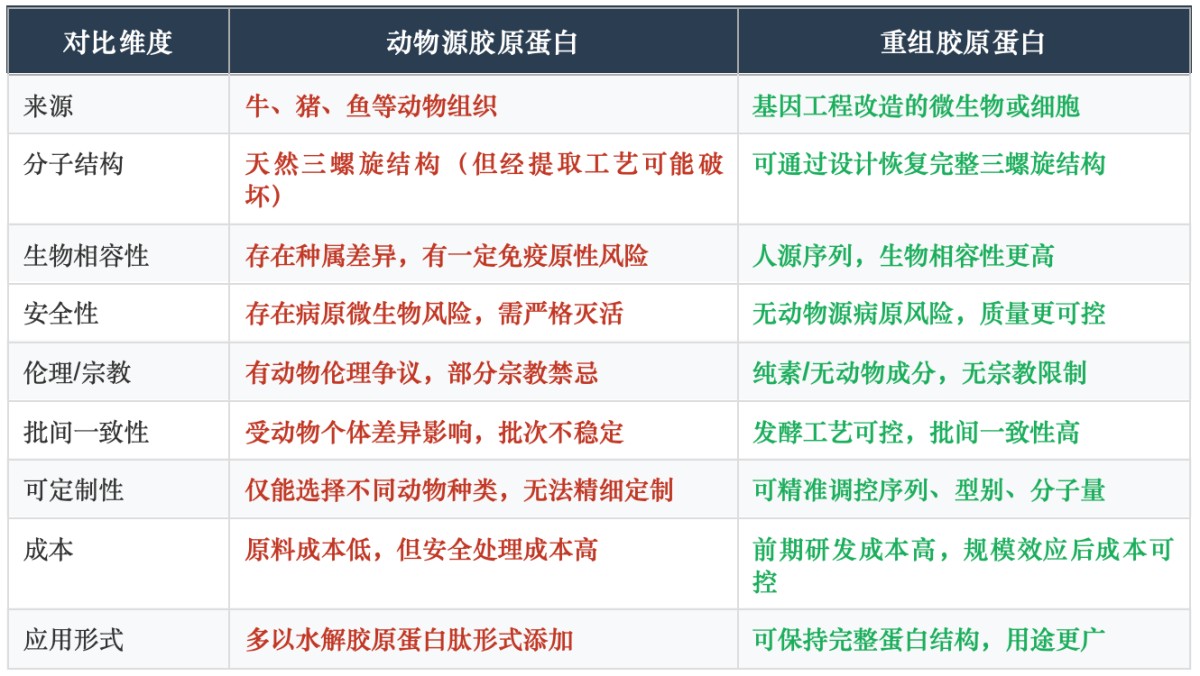 什么是重组胶原蛋白