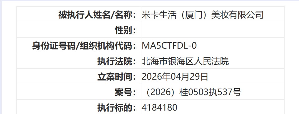 美妆行业周报｜珀莱雅二代接管花知晓；新锐个护品牌“IS是否”被执行千万；青松股份拟更名诺斯贝尔