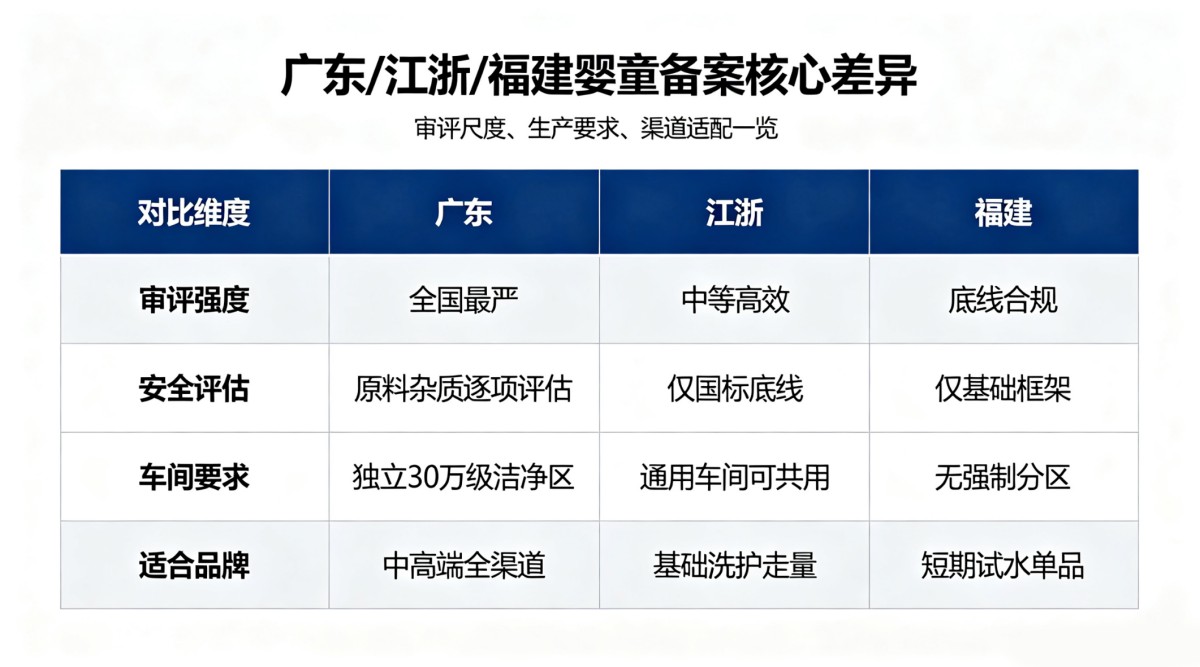 婴童化妆品在哪备案更稳妥？