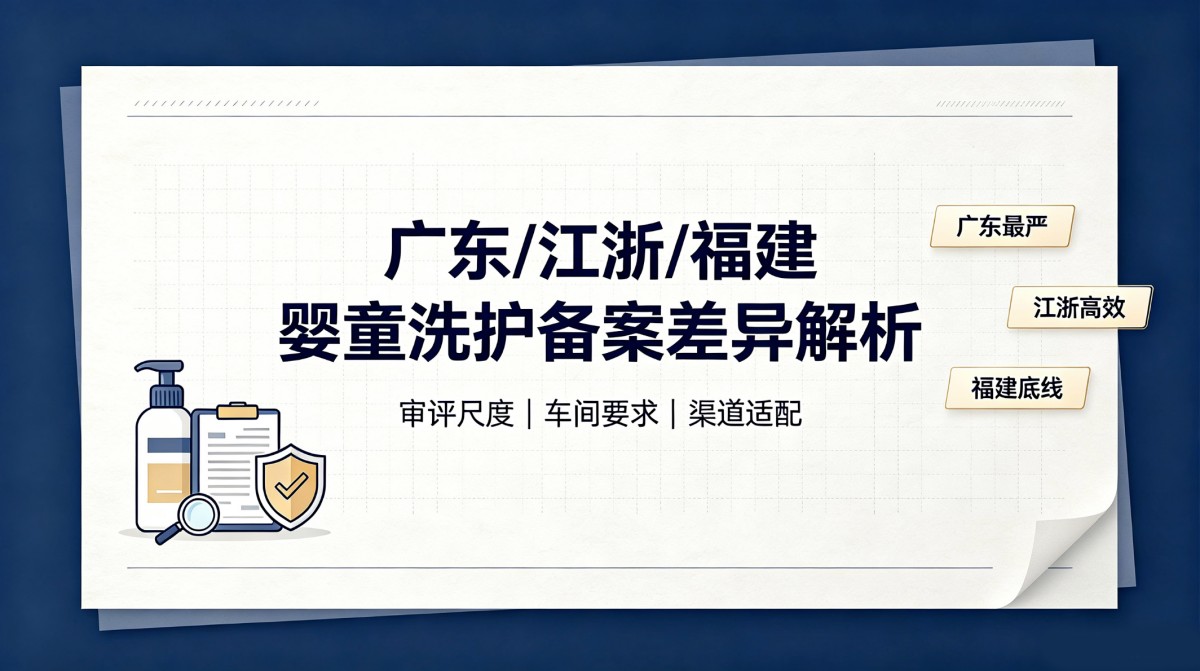 婴童化妆品在哪备案更稳妥？